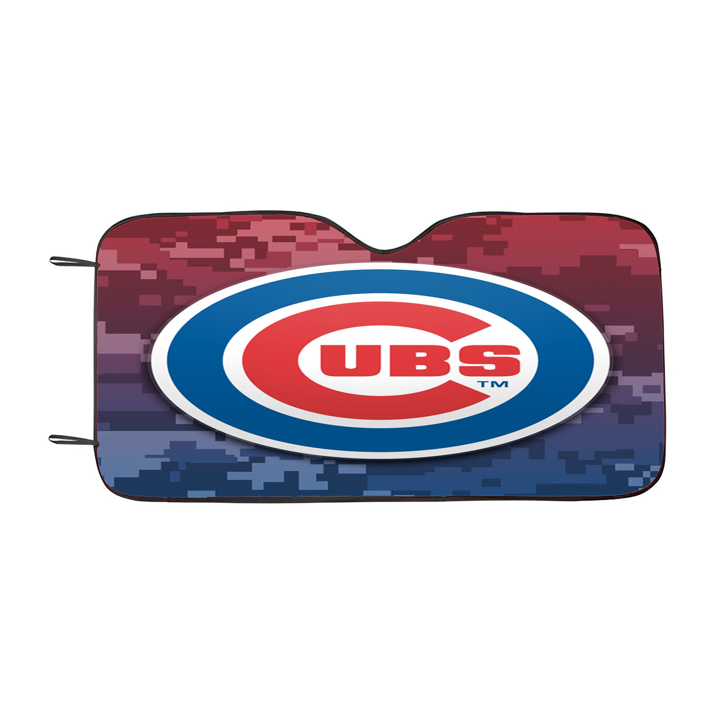 Chicago Cubs Logo On Blue Car Auto Sun Shade Windshield Cover