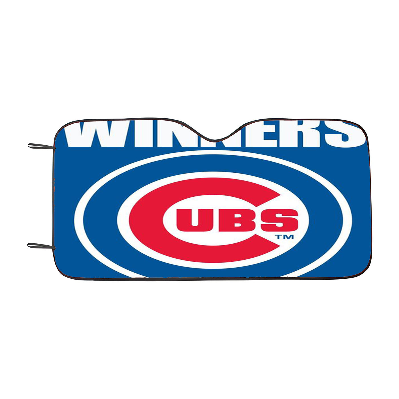 Chicago Cubs Metal Logo Car Auto Sun Shade Windshield Cover