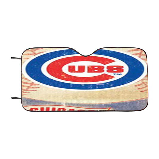 Chicago Cubs We Are Good Car Auto Sun Shade Windshield Cover