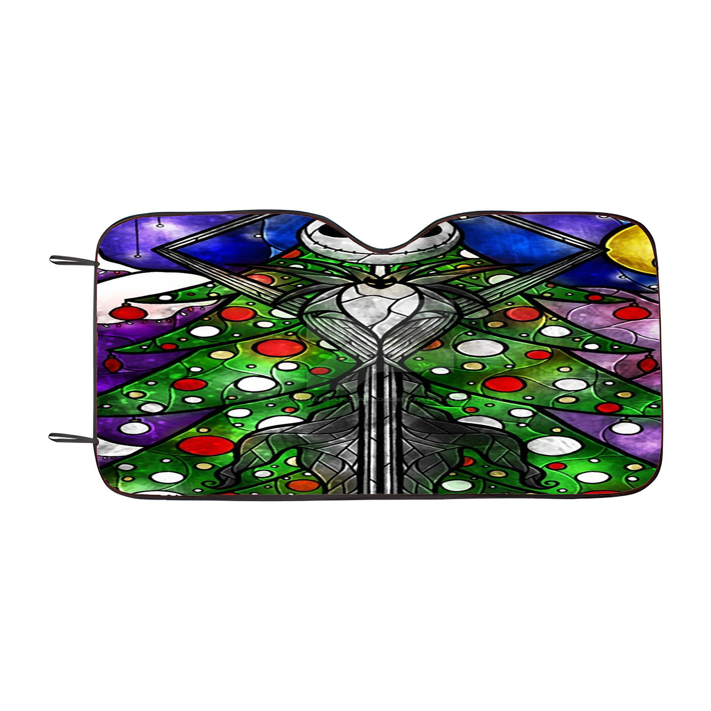 Christmas Jack Skellington Nightmare Car Auto Sun Shade Windshield Cover