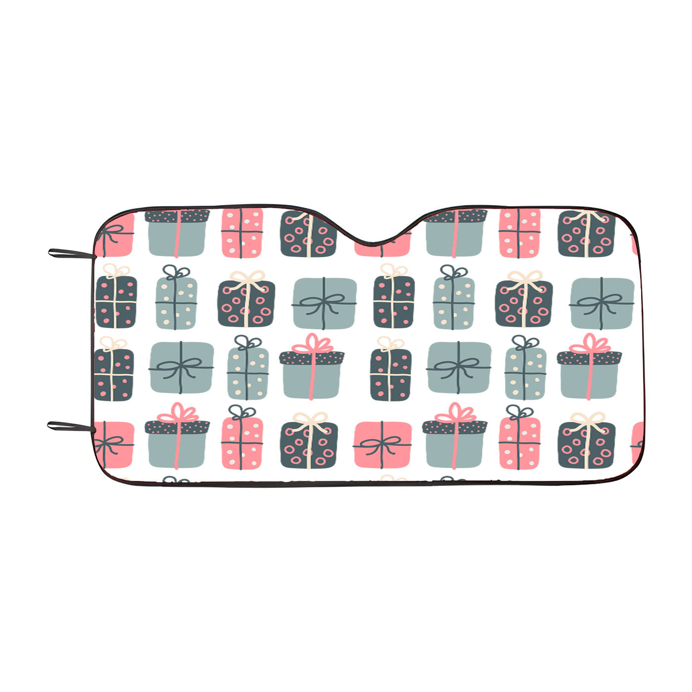 Christmas Patterns Set 02 Car Auto Sun Shade Windshield Cover