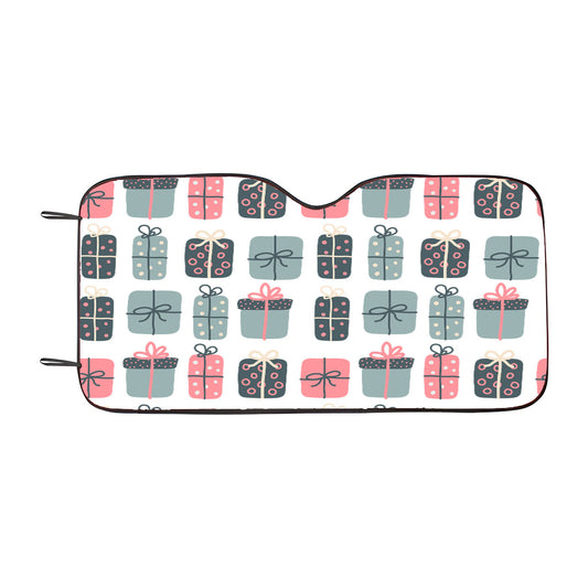 Christmas Patterns Set 02 Car Auto Sun Shade Windshield Cover