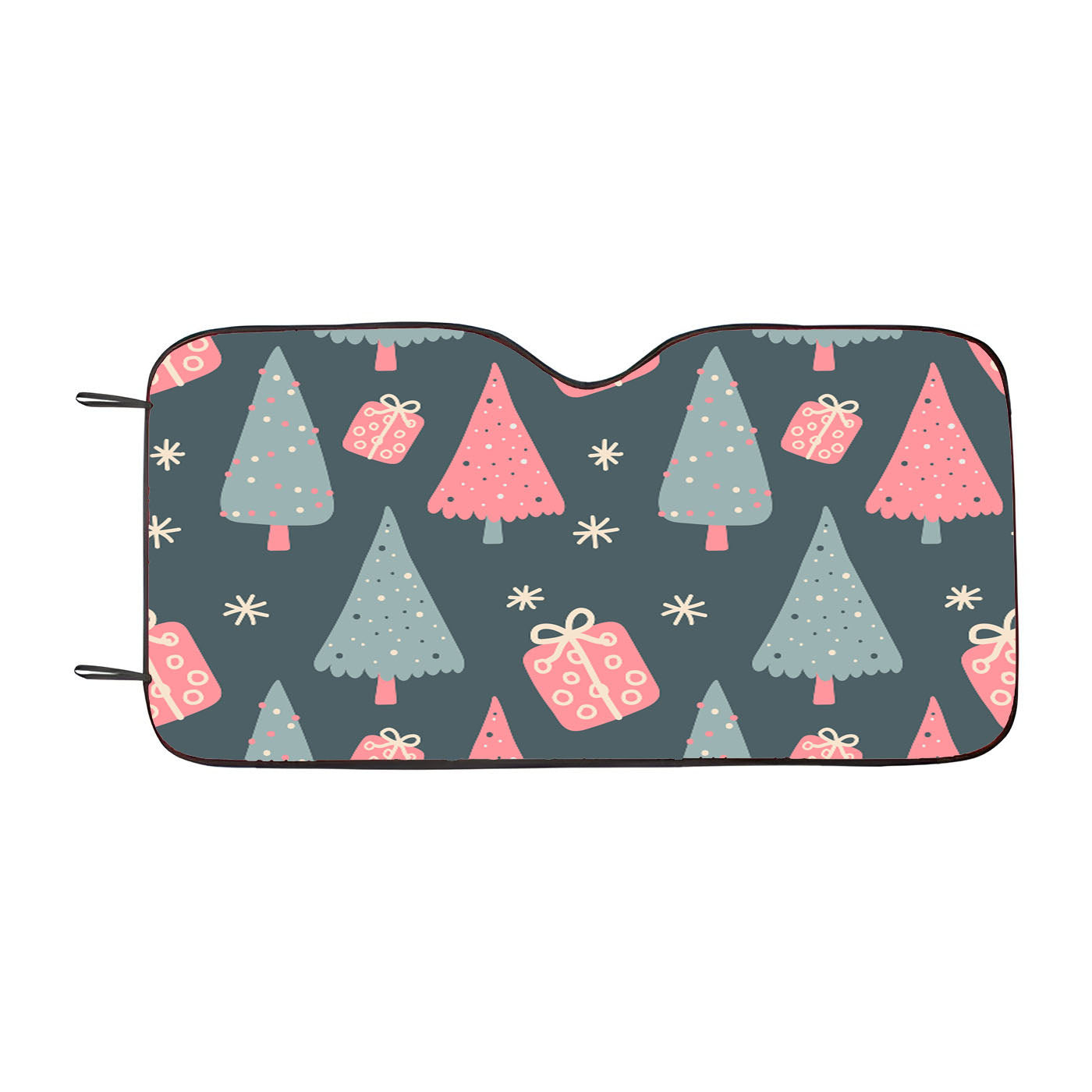 Christmas Patterns Set 03 Car Auto Sun Shade Windshield Cover