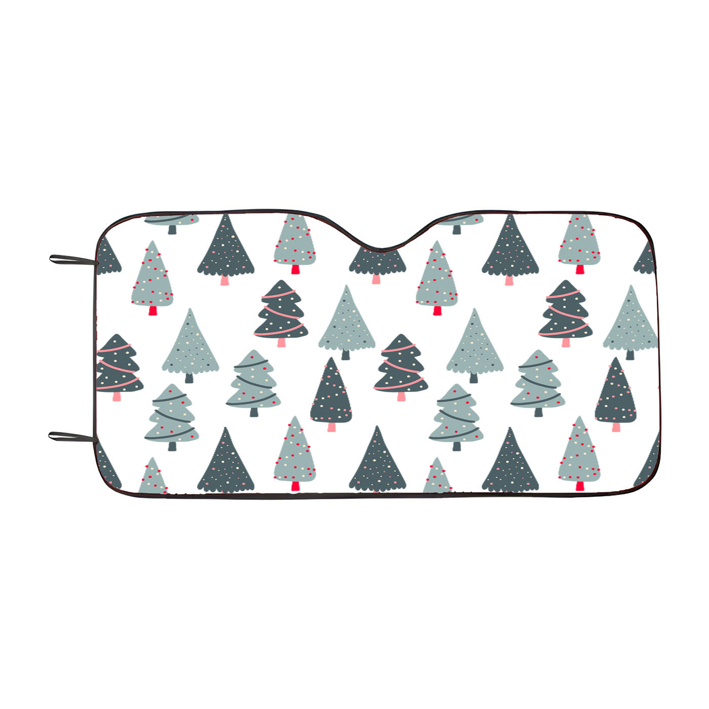 Christmas Patterns Set 04 Car Auto Sun Shade Windshield Cover