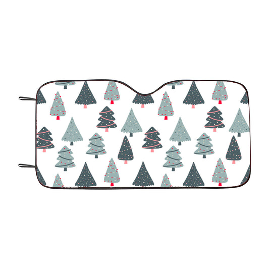 Christmas Patterns Set 04 Car Auto Sun Shade Windshield Cover
