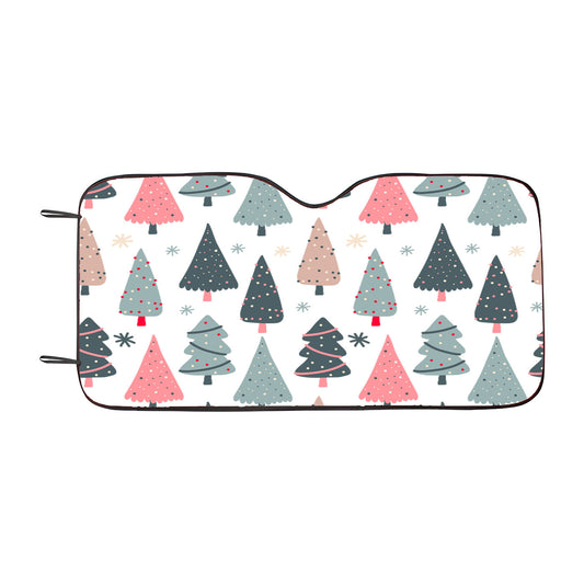 Christmas Patterns Set 08 Car Auto Sun Shade Windshield Cover