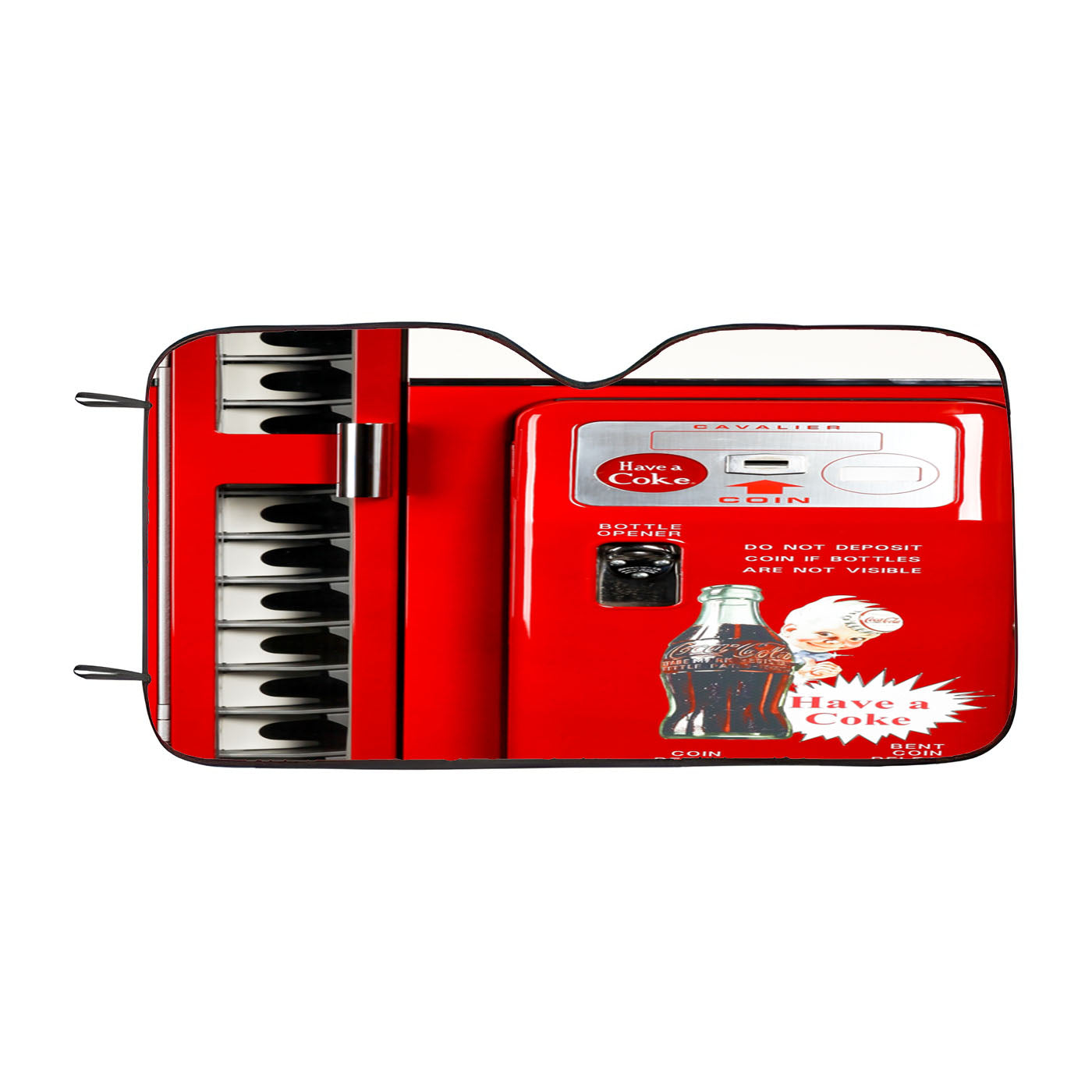 Cocacola Machine Car Auto Sun Shade Windshield Cover