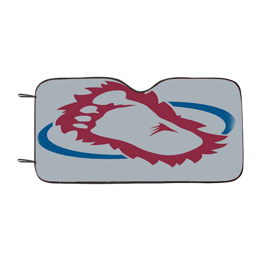 Colorado Avalanche Big Logo Rough Car Auto Sun Shade Windshield Cover