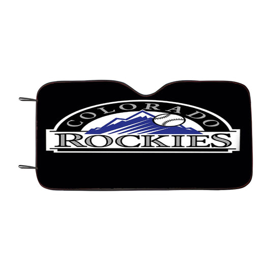 Colorado Rockies Mug Car Auto Sun Shade Windshield Cover