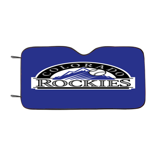 Colorado Rockies Wallpaper Car Auto Sun Shade Windshield Cover