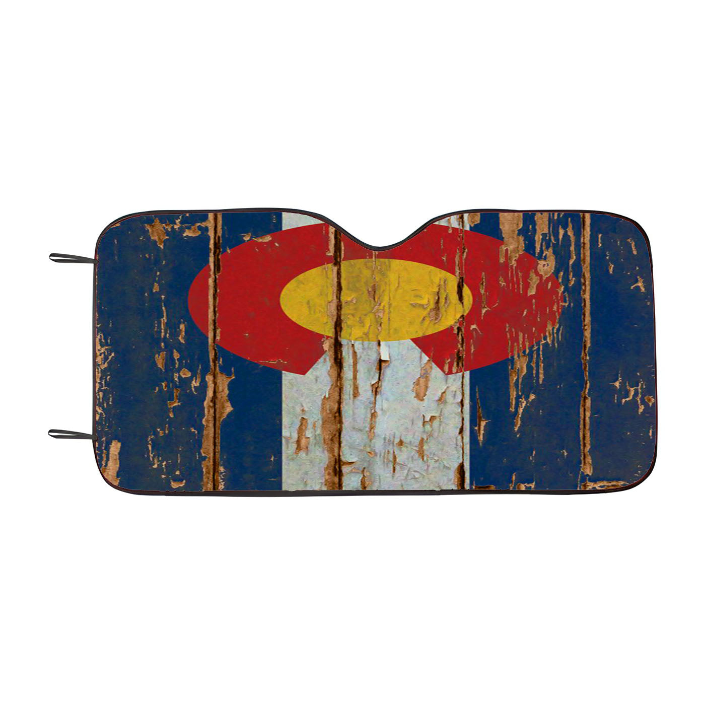 Colorado State Flag Car Auto Sun Shade Windshield Cover
