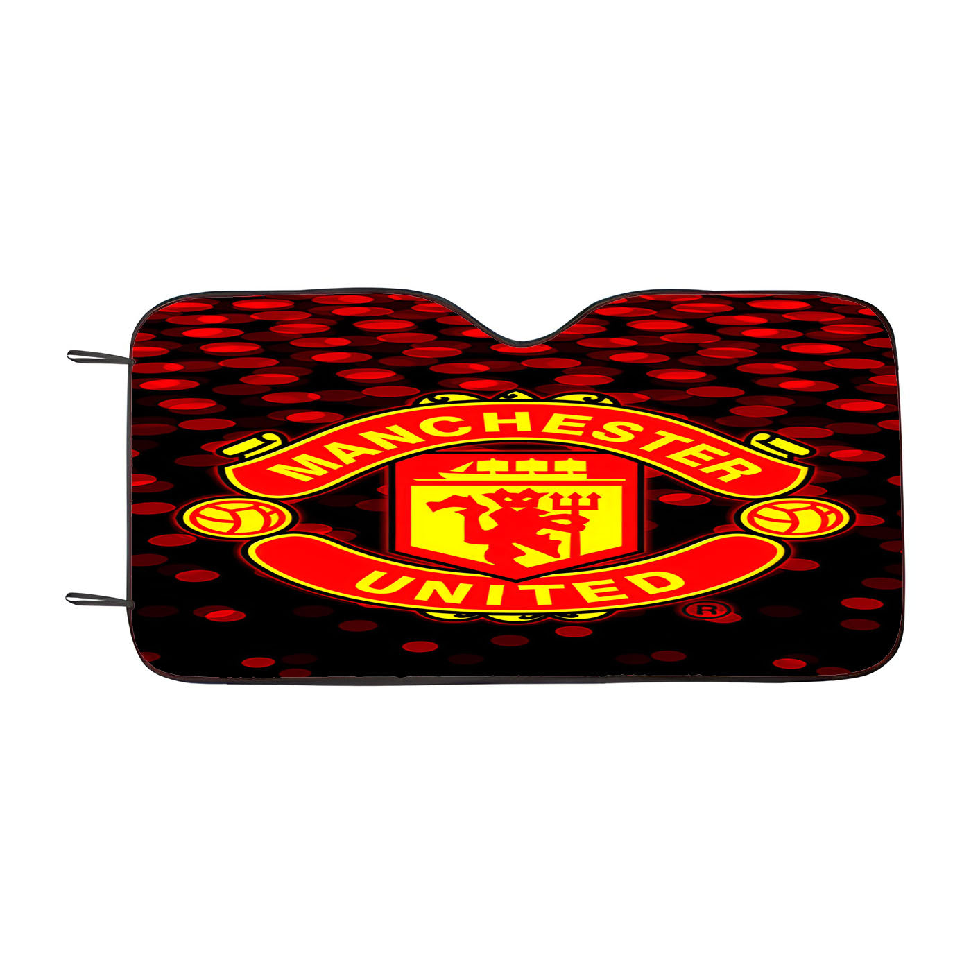Cool Manchester United Logo Car Auto Sun Shade Windshield Cover