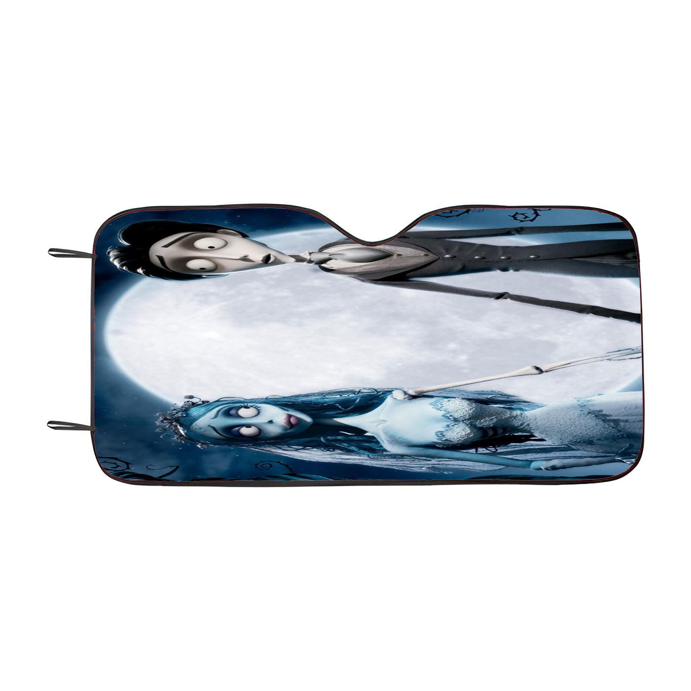 Corpse Bride Horror Movie Halloween Car Auto Sun Shade Windshield Cover