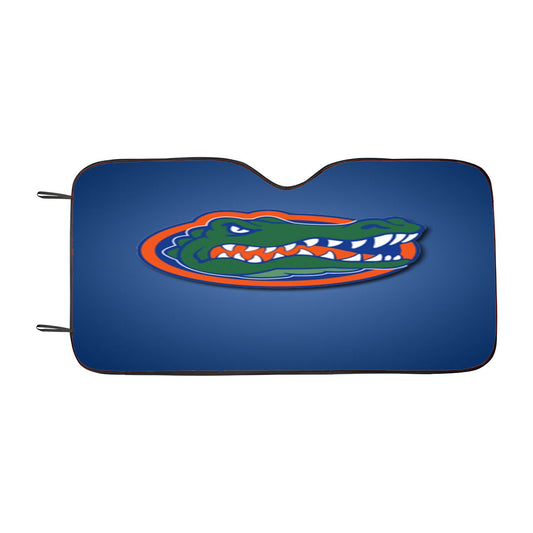 Crocodile Florida Football Car Auto Sun Shade Windshield Cover