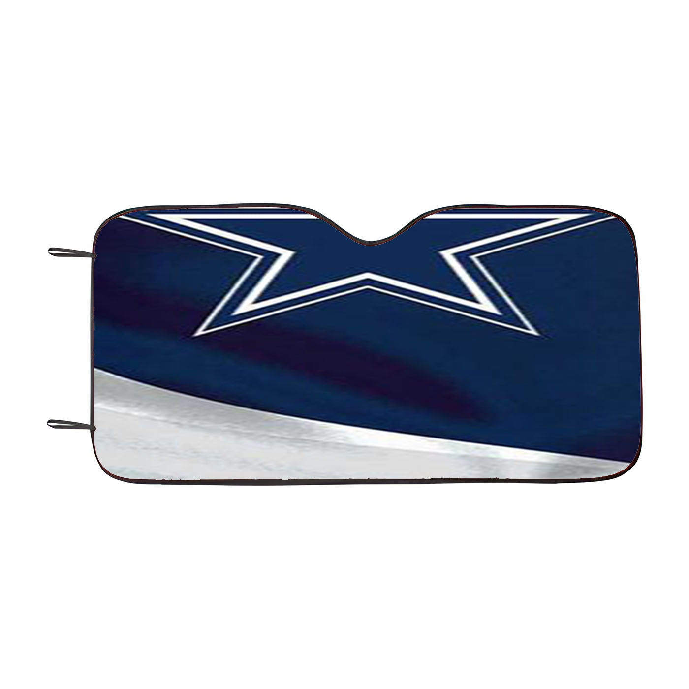 Dallas Cowboys Diagonal Car Auto Sun Shade Windshield Cover