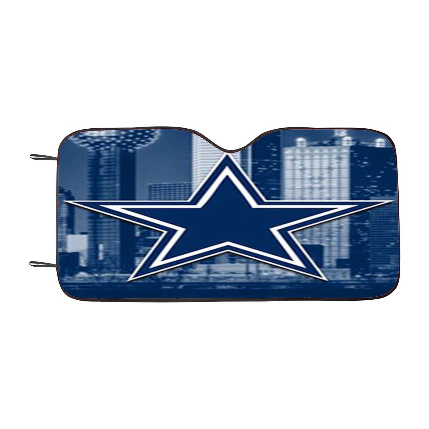 Dallas Cowboys Flag Car Auto Sun Shade Windshield Cover