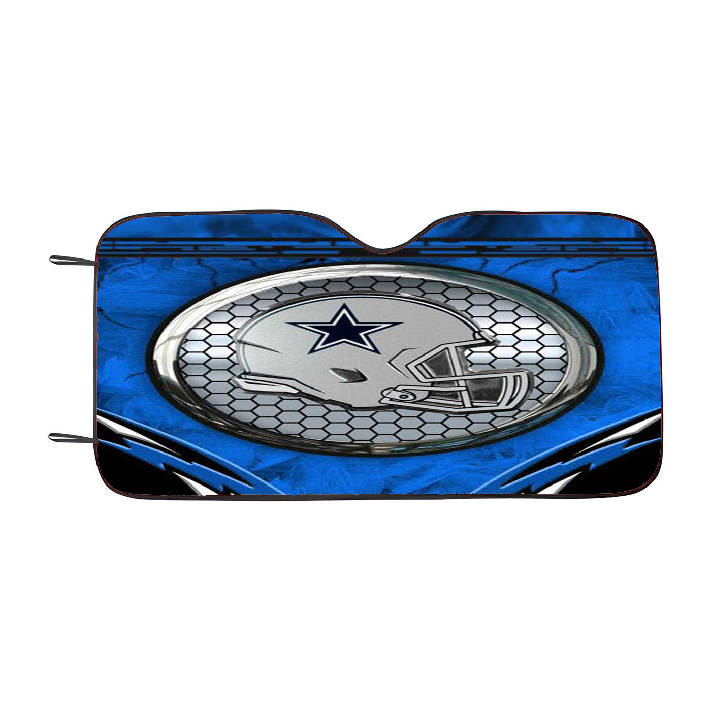 Dallas Cowboys Logo Flag Car Auto Sun Shade Windshield Cover