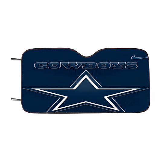 Dallas Cowboys Nfl 2 Car Auto Sun Shade Windshield Cover