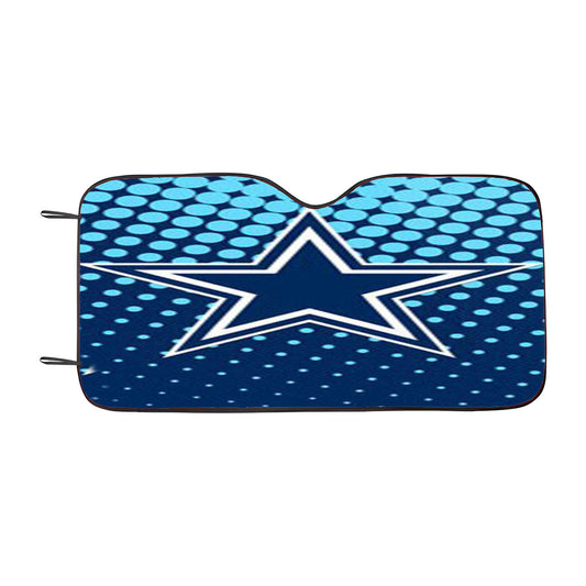 Dallas Cowboys Pink Ribbon Car Auto Sun Shade Windshield Cover