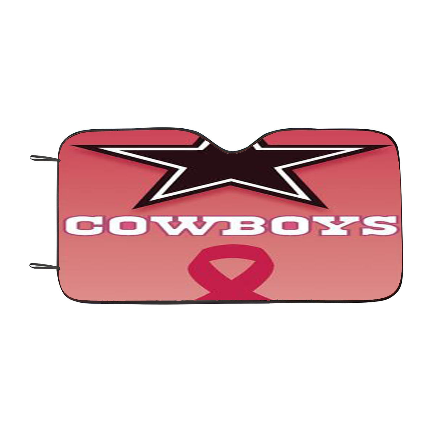 Dallas Cowboys Skull Usa Flag Car Auto Sun Shade Windshield Cover