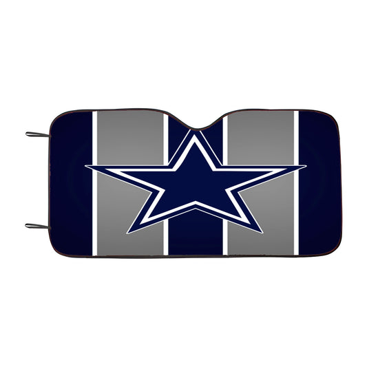 Dallas Cowboys Thin Blue Car Auto Sun Shade Windshield Cover