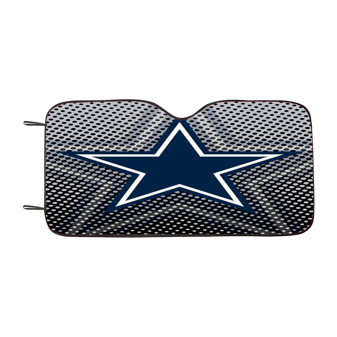 Dallas Cowboys X United State Flag Car Auto Sun Shade Windshield Cover