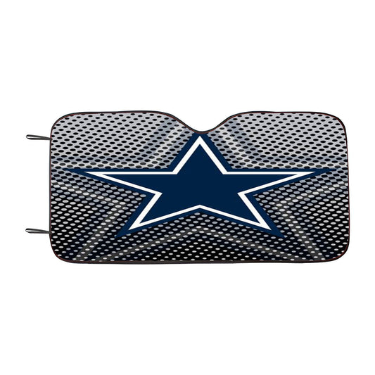 Dallas Cowboys X United State Flag Car Auto Sun Shade Windshield Cover