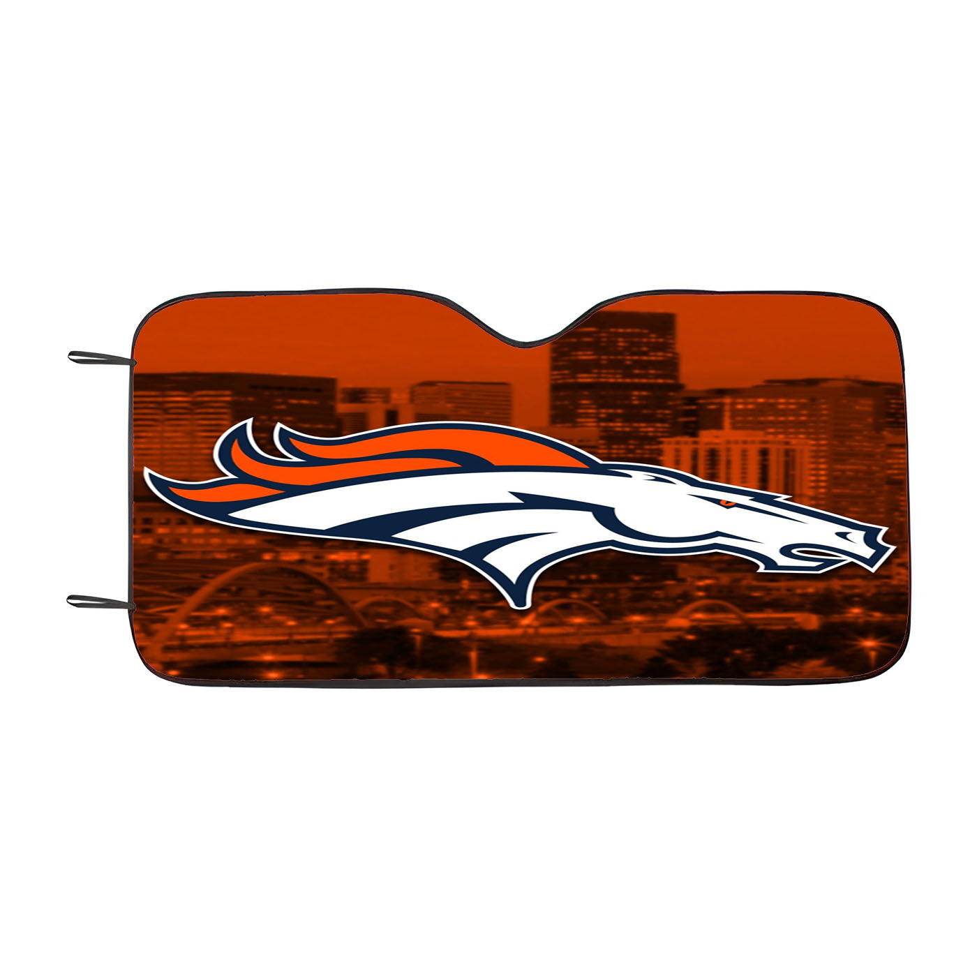 Denver Broncos Emblem Car Auto Sun Shade Windshield Cover