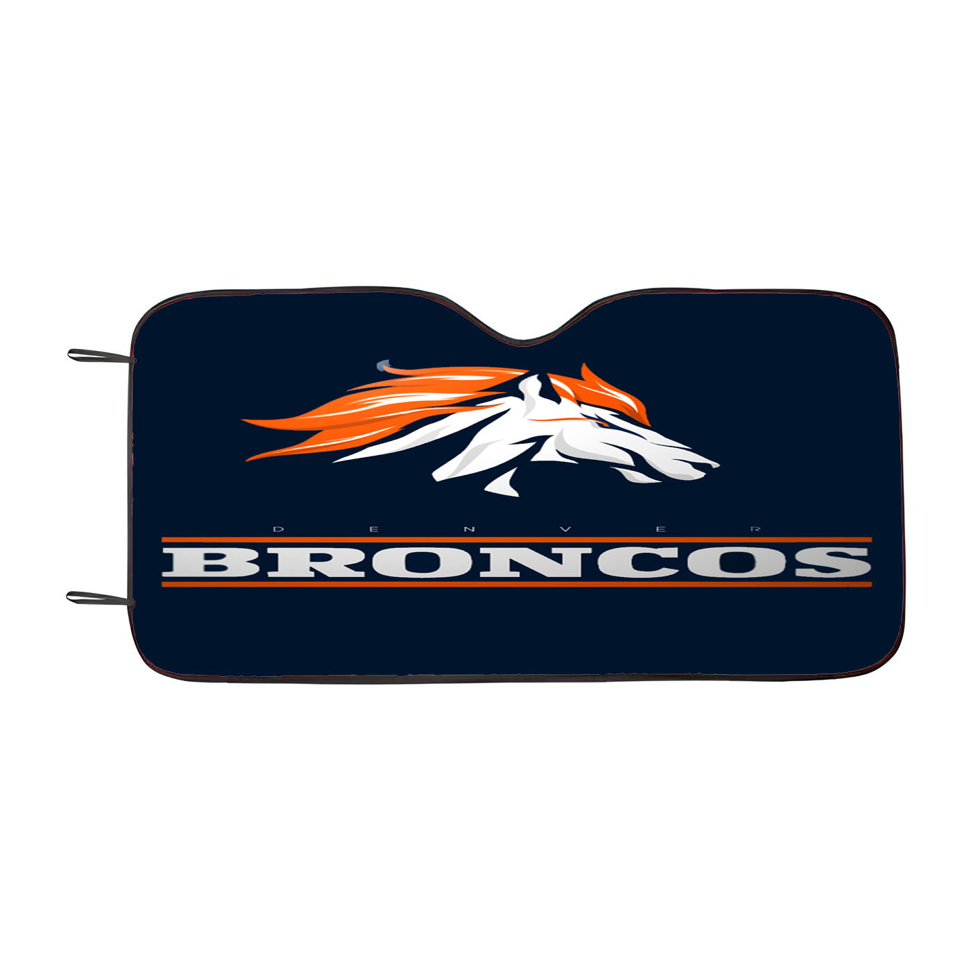 Denver Broncos Logo Computer Car Auto Sun Shade Windshield Cover