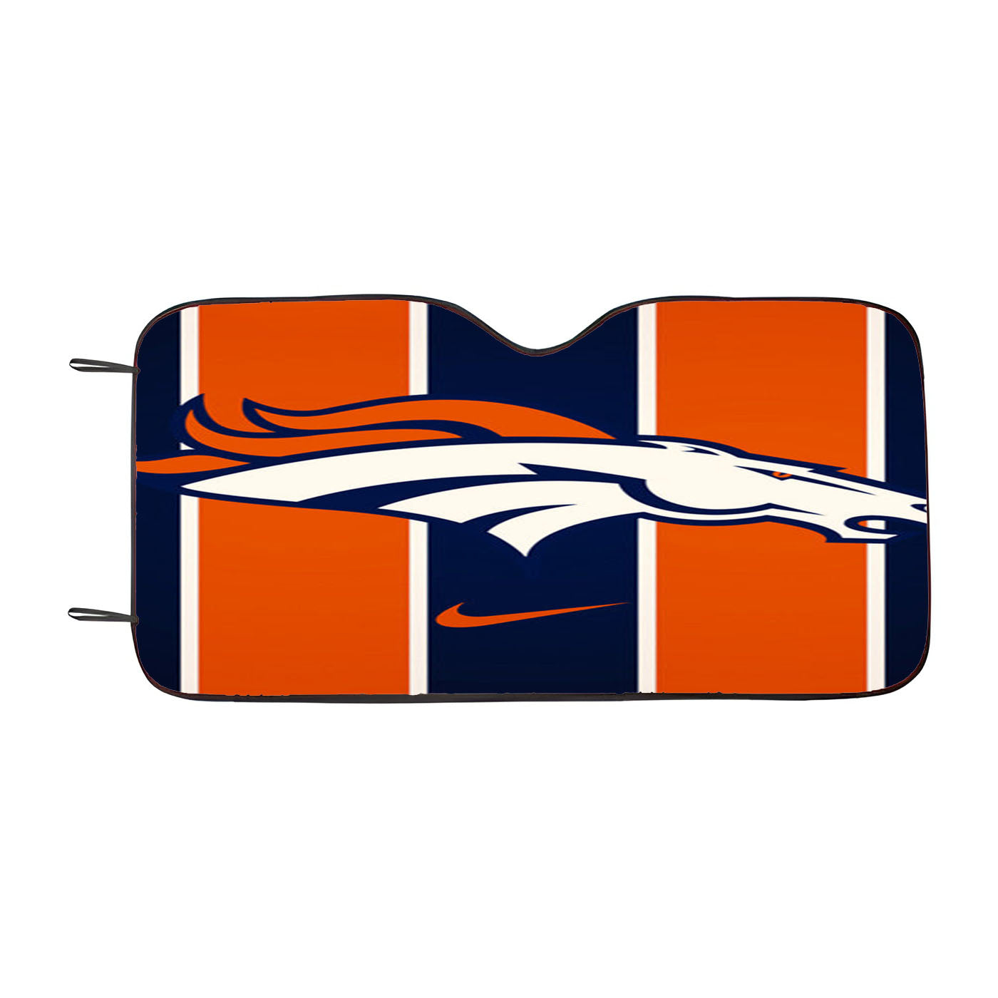 Denver Broncos Logo Car Auto Sun Shade Windshield Cover