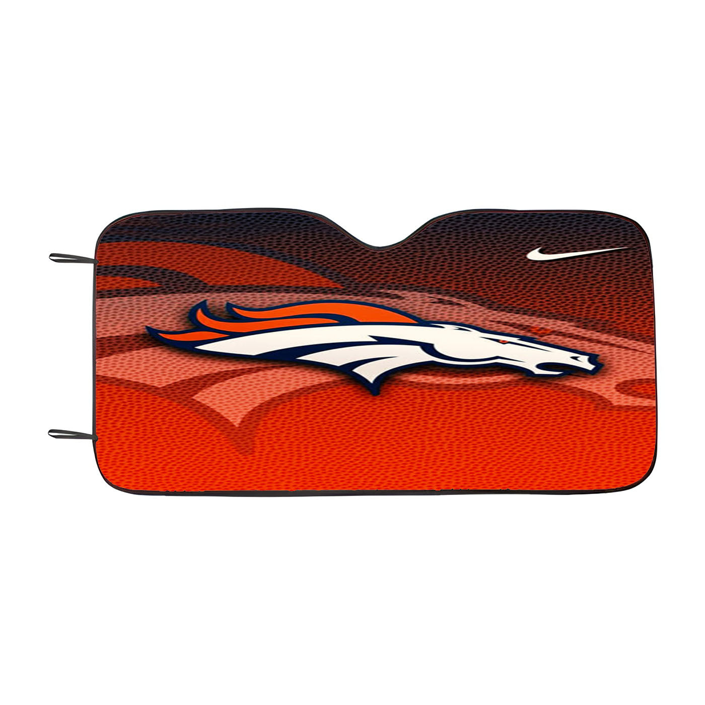 Denver Broncos Nike Logo Car Auto Sun Shade Windshield Cover