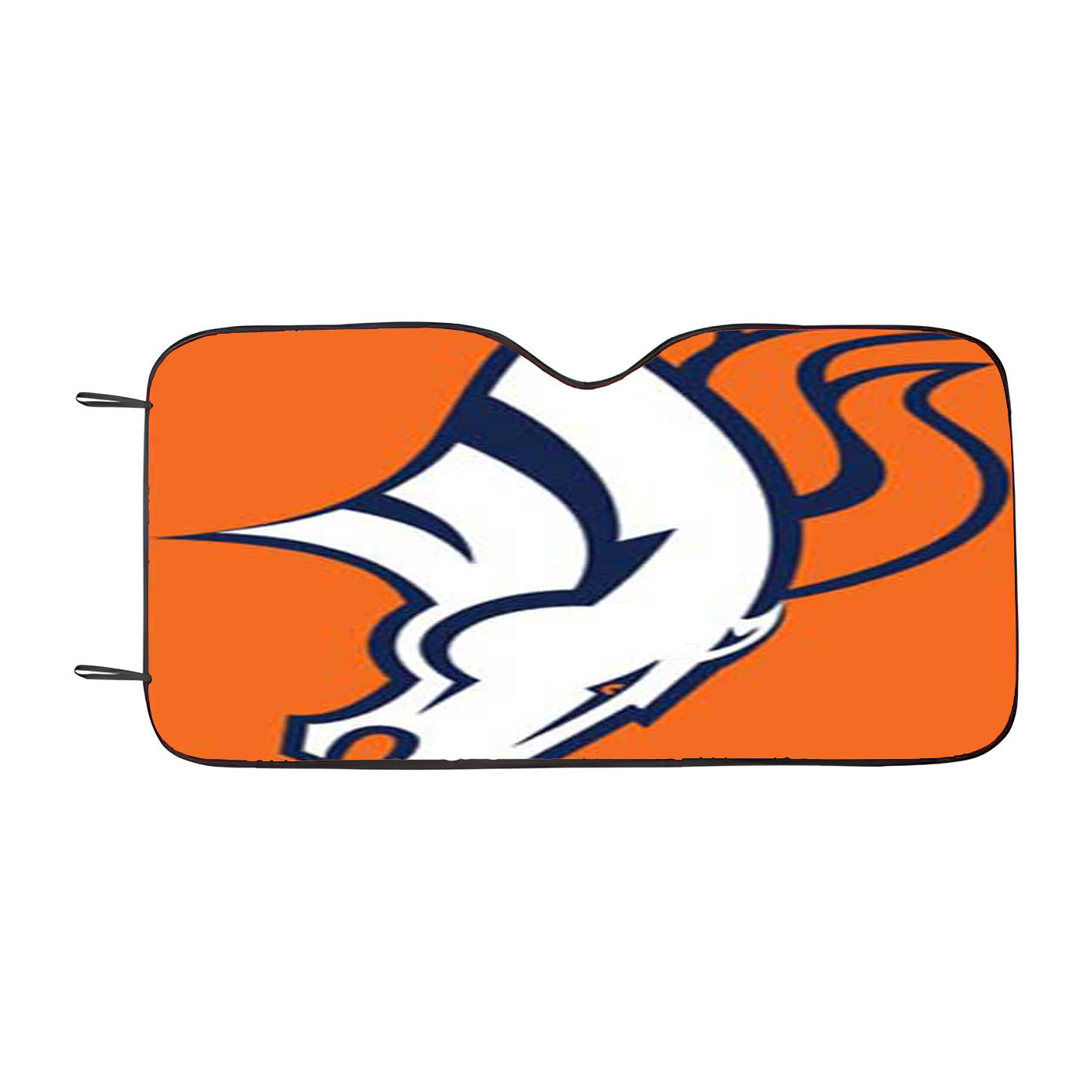 Denver Broncos Orange Blue Car Auto Sun Shade Windshield Cover