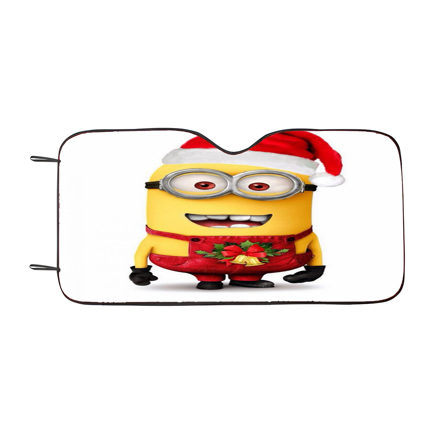 Despicable Me Minion Christmas Car Auto Sun Shade Windshield Cover