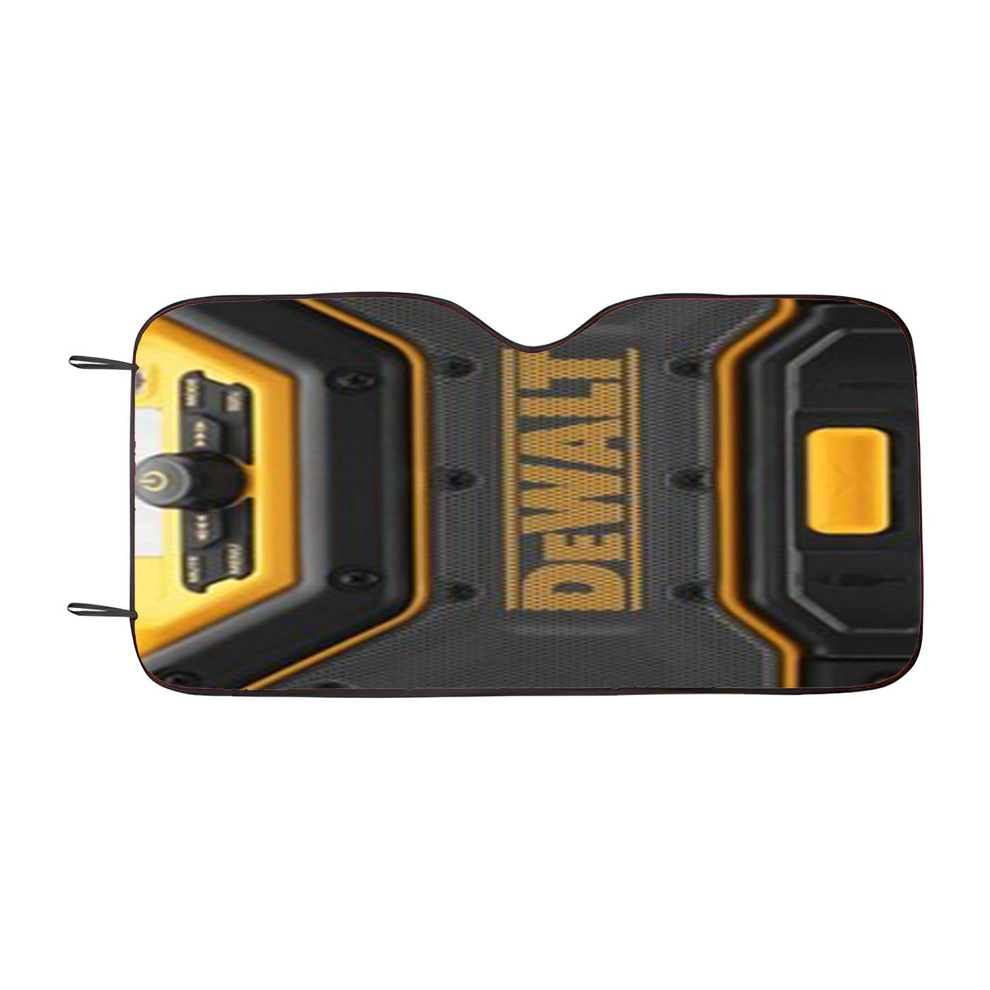 Dewalt Bluetooth Speaker Car Auto Sun Shade Windshield Cover