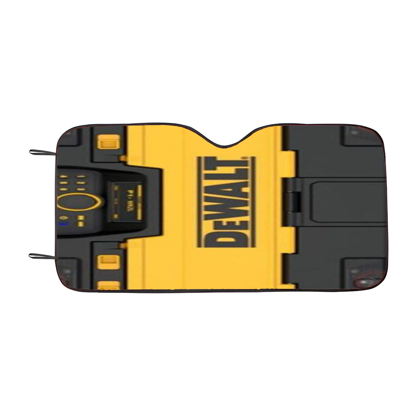 Dewalt Guaranteed Tough Logo Car Auto Sun Shade Windshield Cover