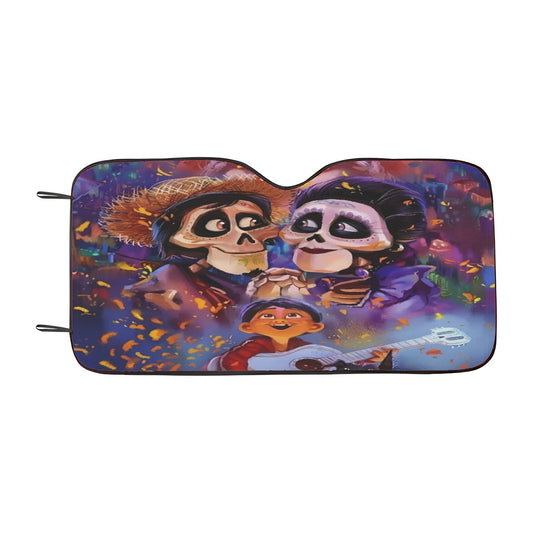 Disney Coco Car Auto Sun Shade Windshield Cover