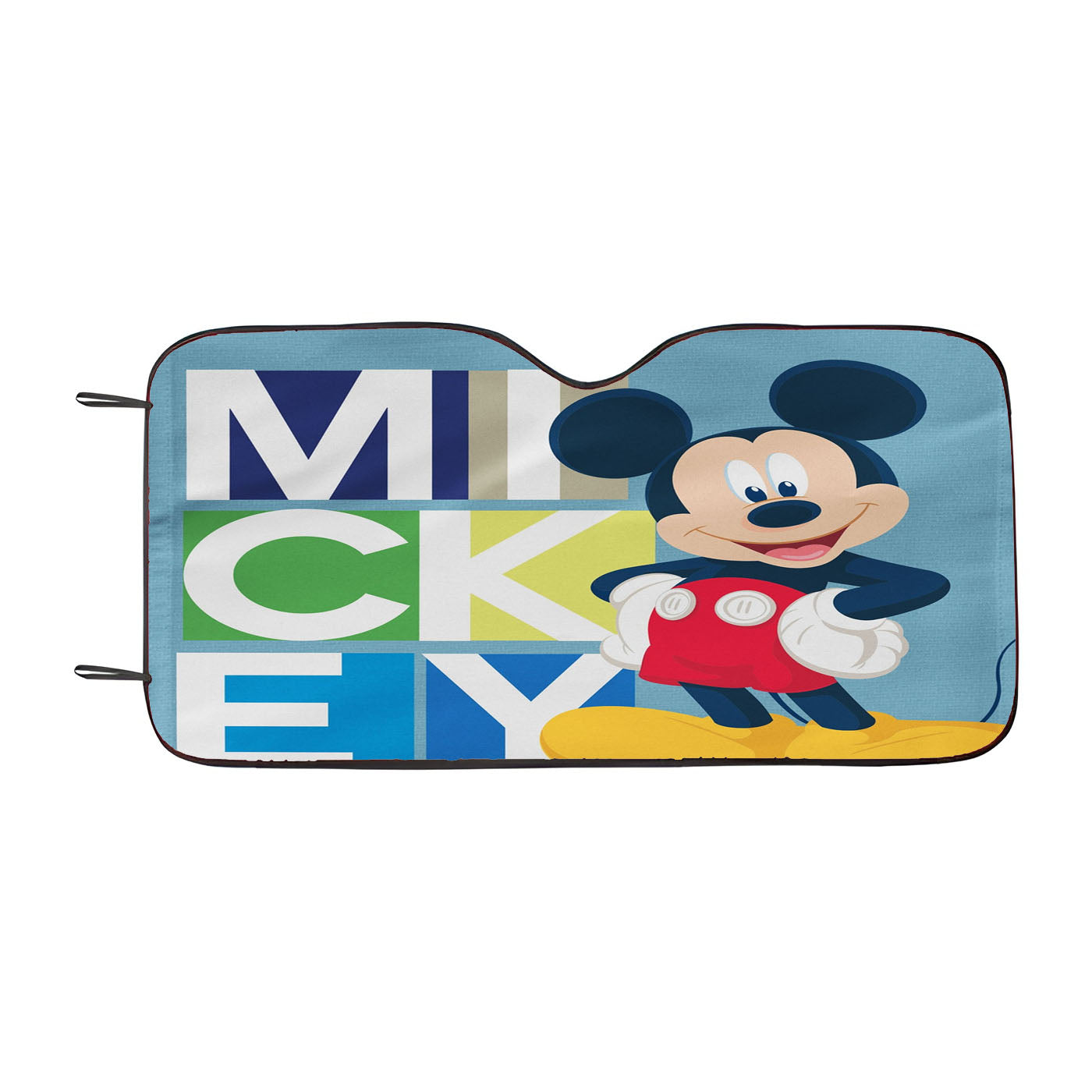 Disney Mickey Blocks Car Auto Sun Shade Windshield Cover