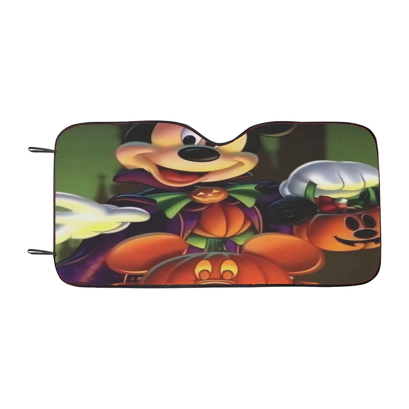 Disney Mickey Mouse Halloween Car Auto Sun Shade Windshield Cover