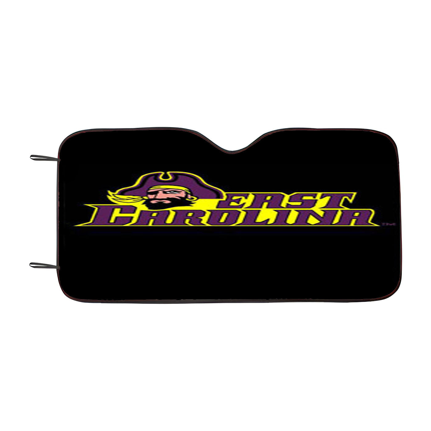 East Carolina Pirates 1 Car Auto Sun Shade Windshield Cover