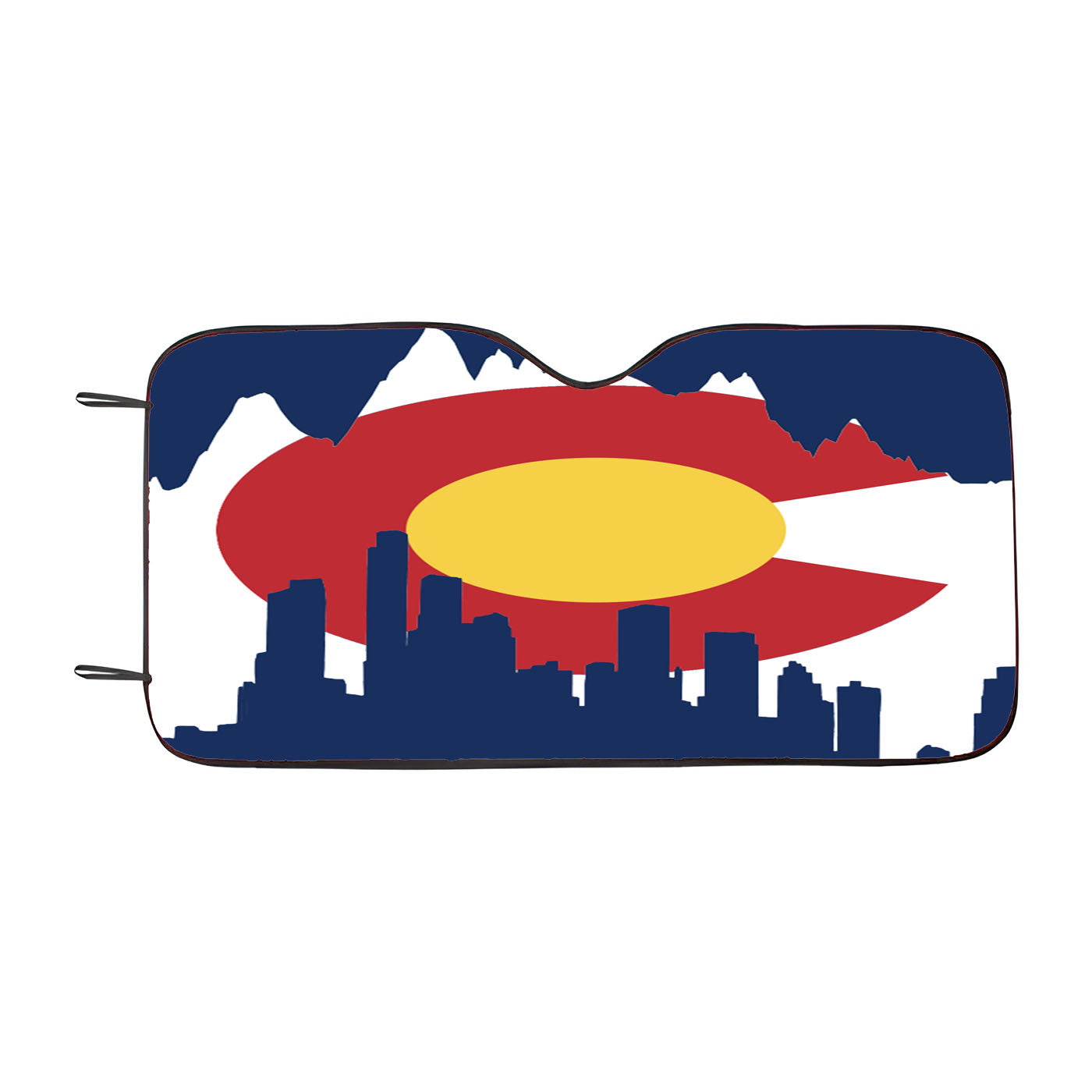 Flag Of Colorado Car Auto Sun Shade Windshield Cover