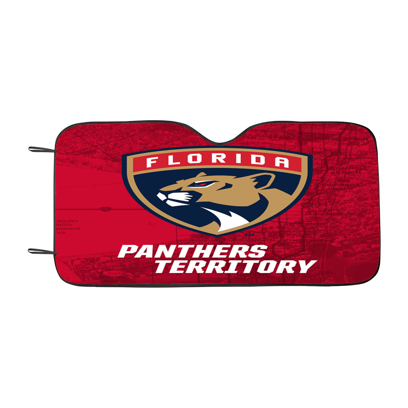 Florida Panthers Car Auto Sun Shade Windshield Cover