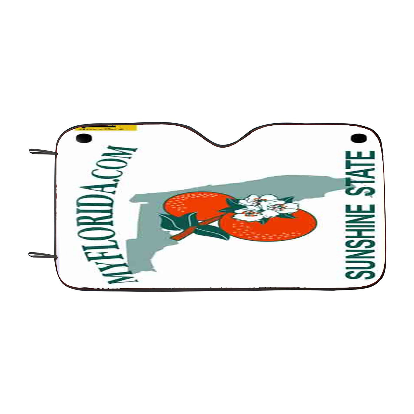 Florida Plate Car Auto Sun Shade Windshield Cover