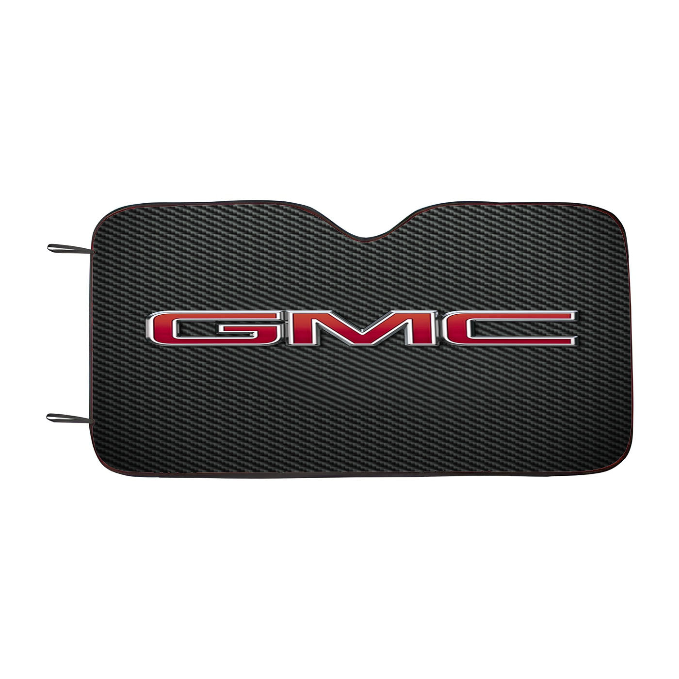 Gmc Carbon Fiber Logo Car Auto Sun Shade Windshield Cover