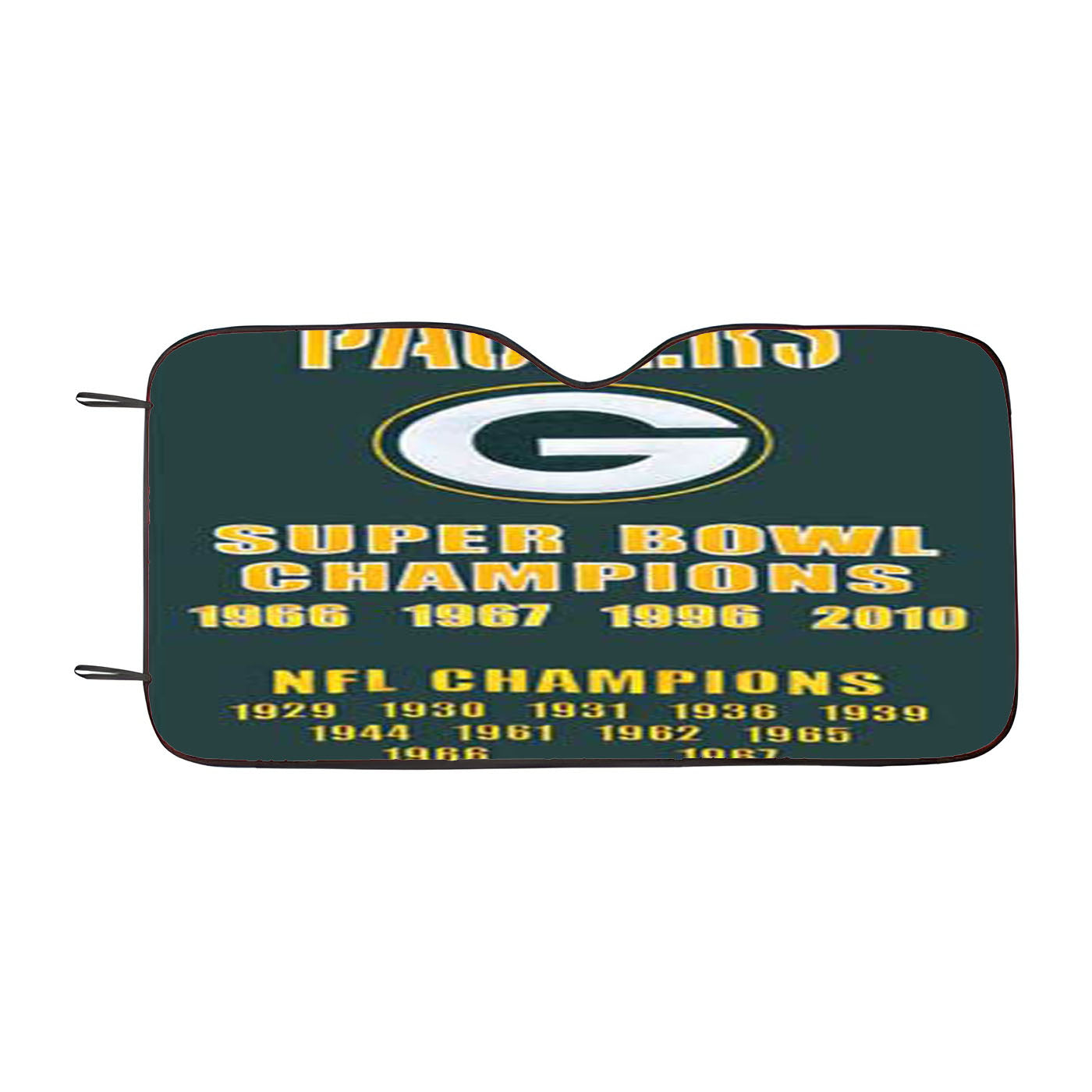 Green Bay Packers Christmas Sweater Car Auto Sun Shade Windshield Cover