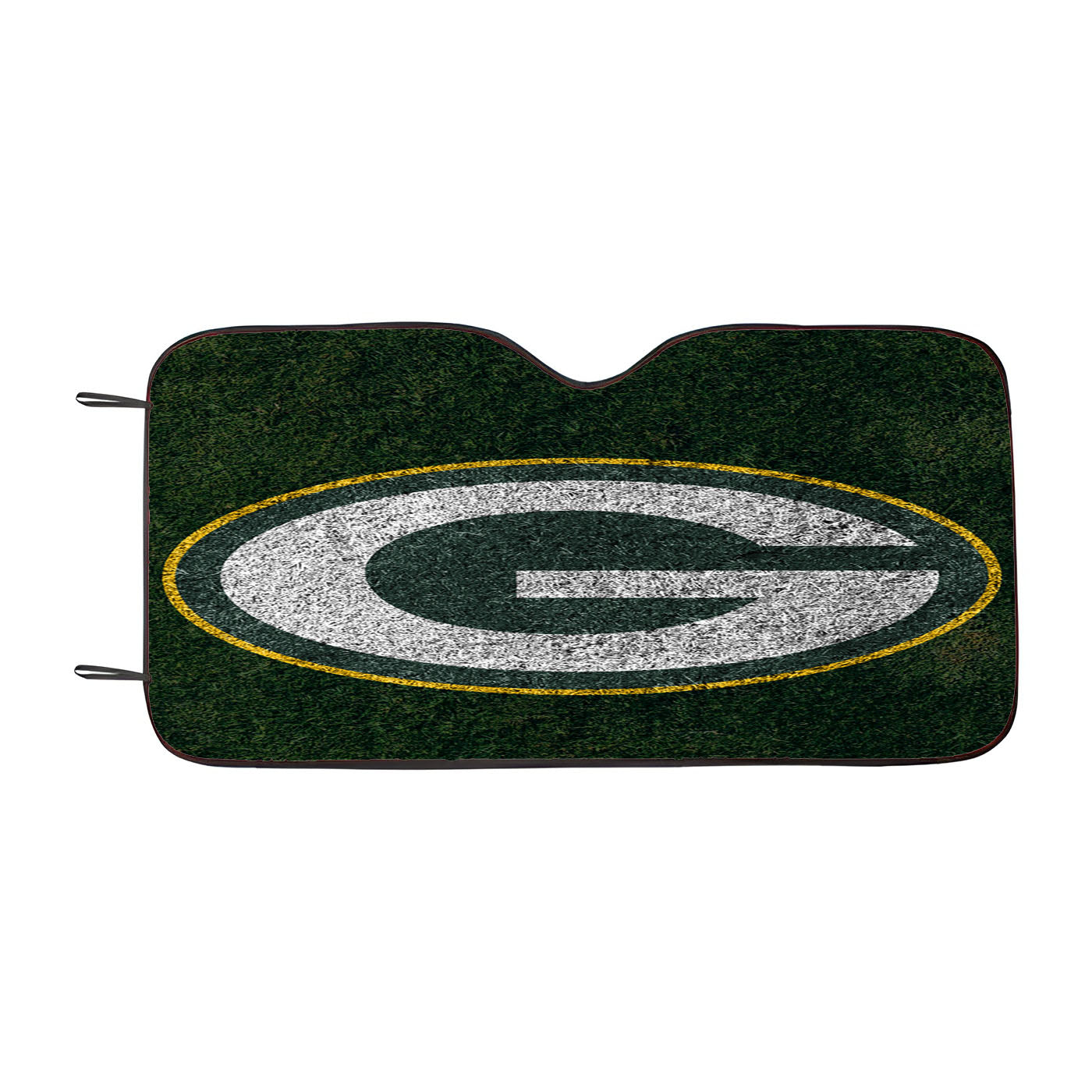 Green Bay Packers Nfl Logo Wallpaper Car Auto Sun Shade Windshield Cover