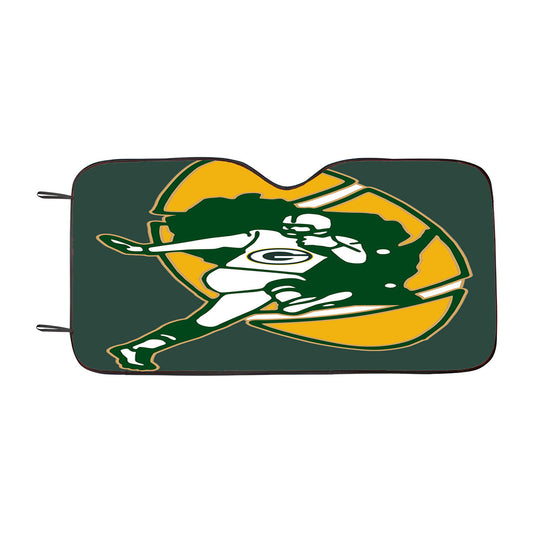 Green Bay Packers Wallpaper Car Auto Sun Shade Windshield Cover