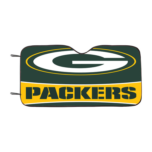 Green Bay Packers Car Auto Sun Shade Windshield Cover