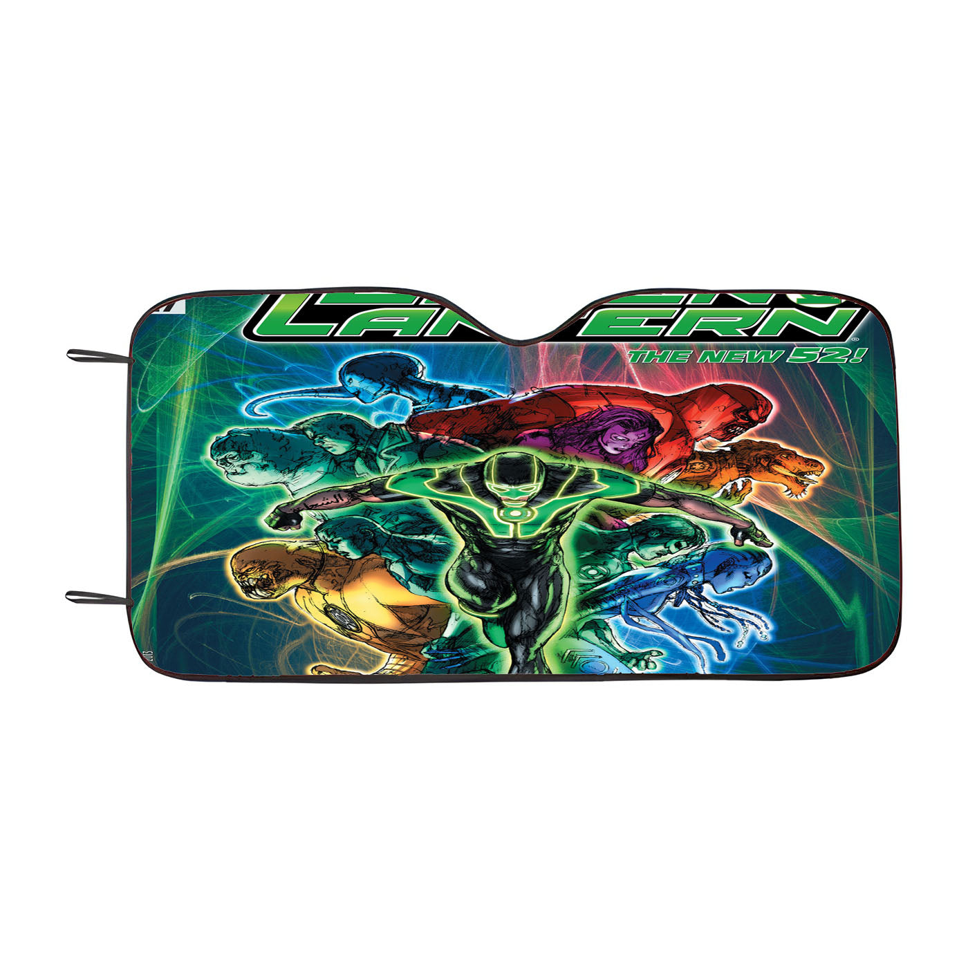 Green Lantern Hal Jordan 2 Car Auto Sun Shade Windshield Cover