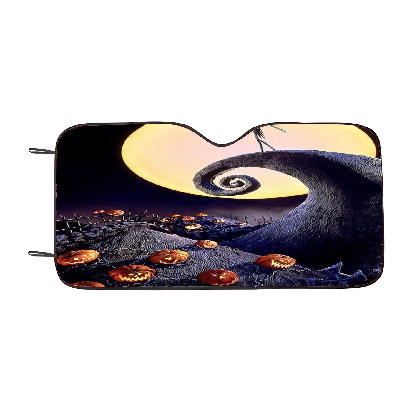Halloween Haunting Skull Car Auto Sun Shade Windshield Cover