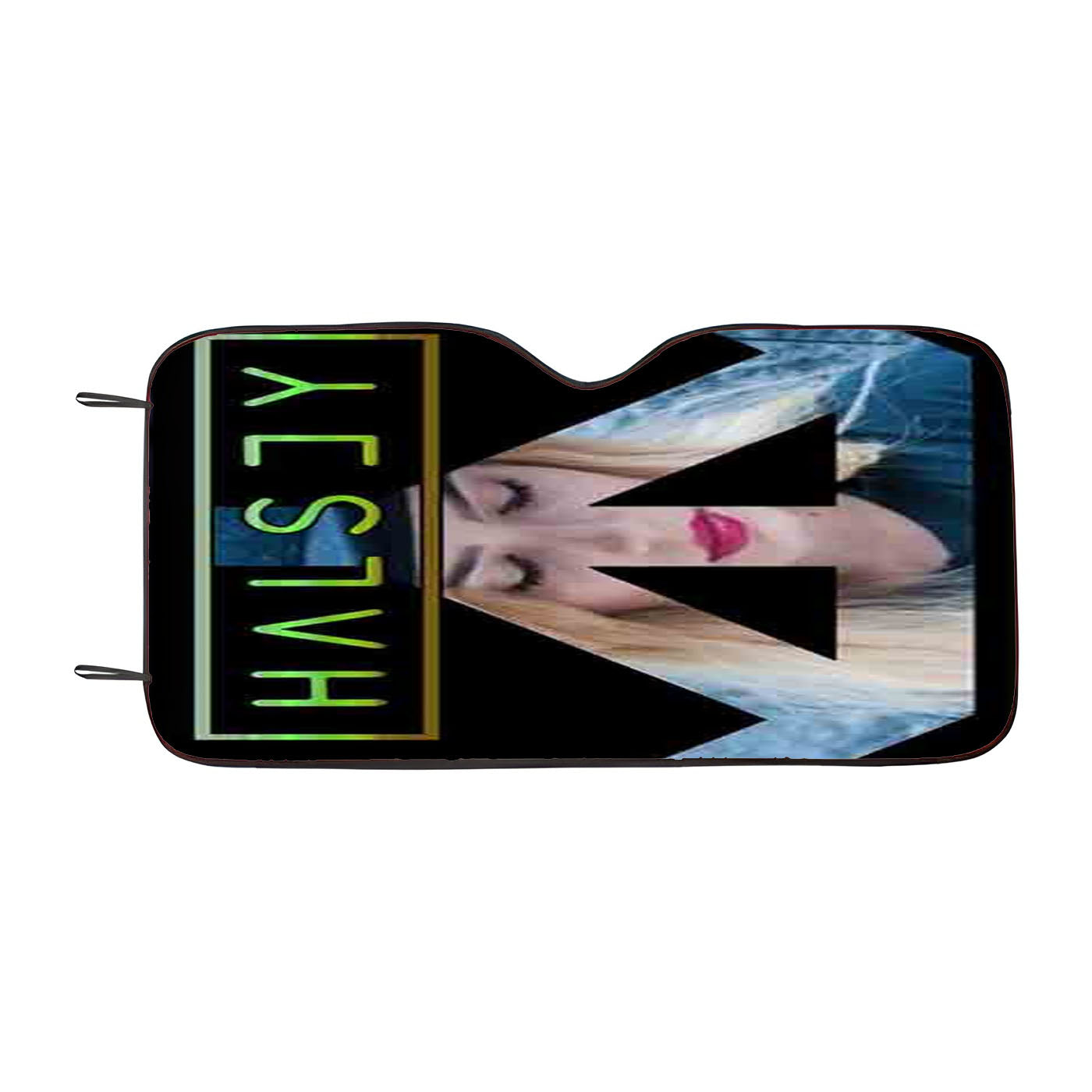Halsey Photo Shape Car Auto Sun Shade Windshield Cover